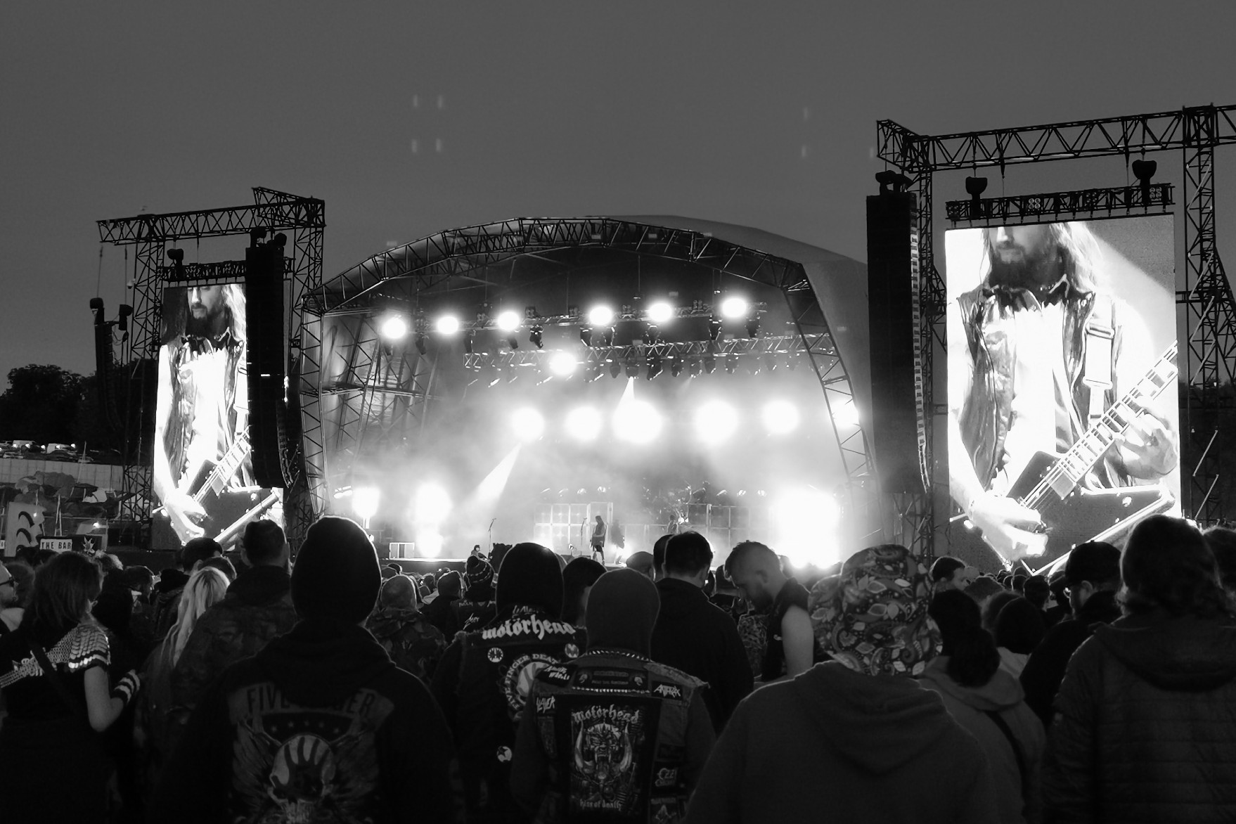 Bullet for my Valentine on stage at Download Pilot 2021